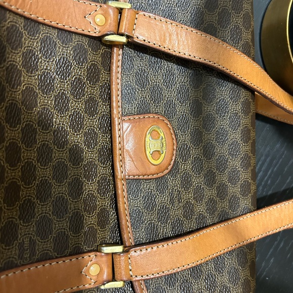 Authentic vintage Celine Triomphe Macadam handbag - Picture 6 of 15